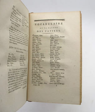 Voyage au Cap de Bonne-Espérance et autour du monde avec le capitaine Cook, et principalement dans le pays des hottentots et des caffres. SPARRMAN ...