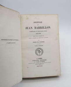 Journal de Jean Barrillon, secrétaire du chancelier Duprat 1515-1521