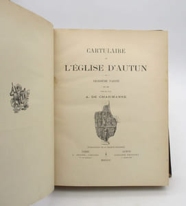 Cartulaire de l'église d'Autun : troisième partie seule