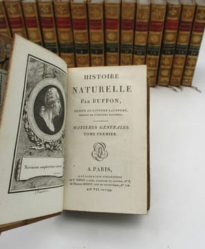 Histoire naturelle par Buffon : Matières générales. BUFFON (Georges-Louis Leclerc, comte de)