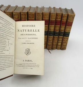 Histoire naturelle par Buffon des Poissons
