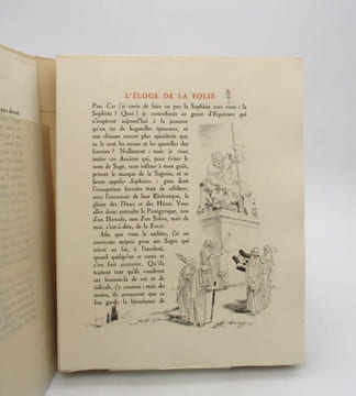 L'Éloge de la Folie. Érasme; LEROY (Maurice)