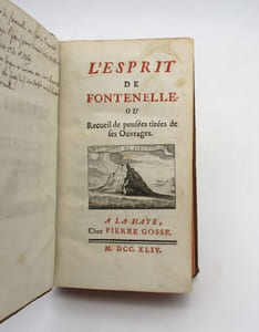 L'Esprit de Fontenelle ou Recueil de pensées tirées de ses ouvrages