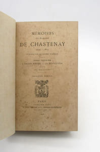 Mémoires de Madame de Chastenay