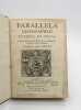 Parallela Geographiae Veteris et Novae : Tome 2nd et Parallela Geographica Italiae Veteris et Novae : Appendice du tome 2nd. BRIET (Philippe)