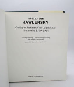 Alexej von Jawlensky : Catalogue raisonné of the Oil paintings