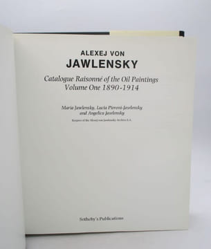 Alexej von Jawlensky : Catalogue raisonné of the Oil paintings. [COLLECTIF]