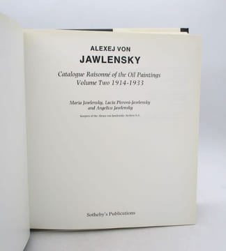 Alexej von Jawlensky : Catalogue raisonné of the Oil paintings. [COLLECTIF]