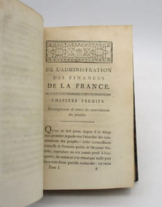 De l'administration des finances de la France