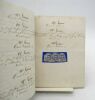 Instructions pour la fabrication de dentelles : manuscrit. [MANUSCRIT - MODE]