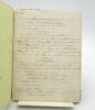 Instructions pour la fabrication de dentelles : manuscrit. [MANUSCRIT - MODE]