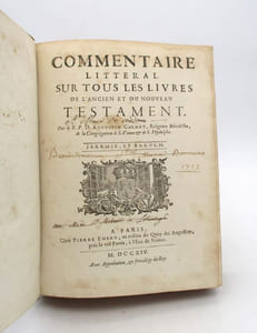 Commentaire littéral sur tous les livres de l'Ancien et du Nouveau Testament : Jérémie, et Baruch