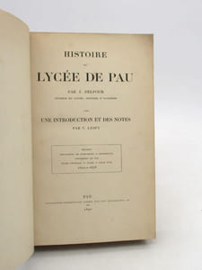 Histoire du lycée de Pau