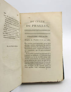 Des Divinités génératrices, ou du culte du phallus chez les Anciens et les Modernes.
