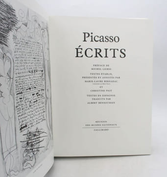 Écrits. PICASSO (Pablo)