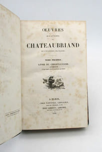 Oeuvres de M. le vicomte de Chateaubriand de l'Académie françoise