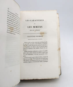 Les Caractères de La Bruyère suivis des Caractères de Théophraste traduits du grec par le même