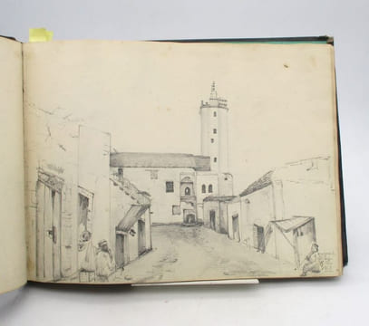 Album de dessins d'Algérie à plusieurs mains. [ALGÉRIE]