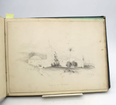 Album de dessins d'Algérie à plusieurs mains. [ALGÉRIE]
