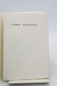 Musée secret : Poèmes sotadiques
