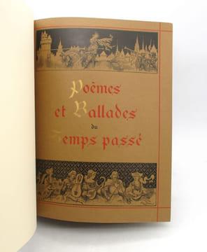 Poèmes et Ballades du temps passé. ROBIDA (Albert)