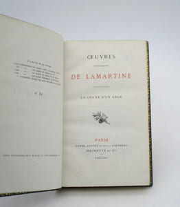 Oeuvres poétiques de Lamartine