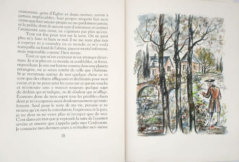 Les Rêveries du promeneur solitaire. ROUSSEAU (Jean-Jacques); HUMBERT (Paulette)