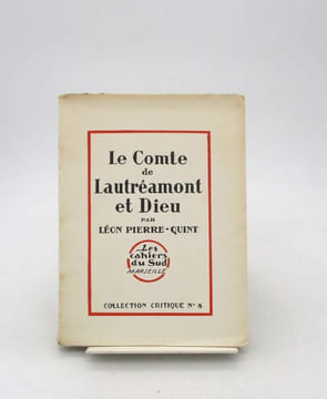 Le Comte de Lautréamont. PIERRE-QUINT (Léon)