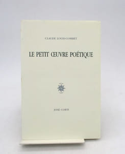 Le Petit Oeuvre poétique