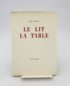 Le Lit la Table