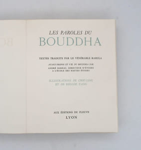 Les Paroles du Bouddha