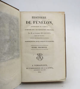 Histoire de Fénélon, archevêque de Cambrai