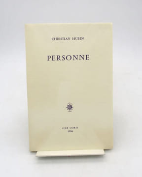 Personne. HUBIN (Christian)