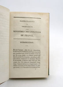 Particularités et Observations sur les ministres des finances de France les plus célèbres, depuis 1660 jusqu'en 1791