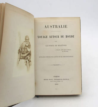 Australie - Voyage autour du monde. BEAUVOIR (Ludovic, comte de)