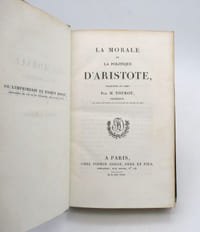 La Morale et la Politique d'Aristote