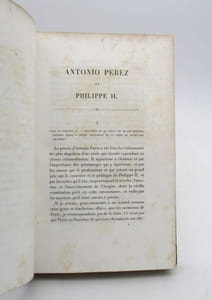 Antonio Perez et Philippe II