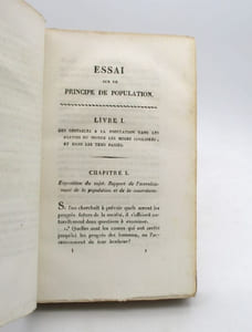 Essai sur le principe de population