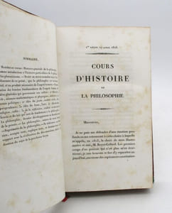Cours d'histoire de la philosophie