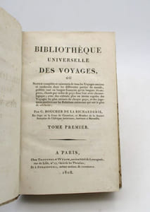 Bibliothèque universelle des voyages