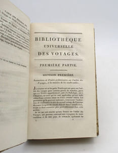 Bibliothèque universelle des voyages