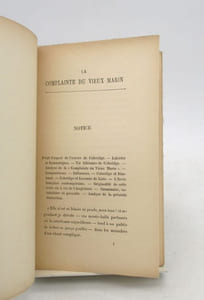 La Complainte du vieux marin