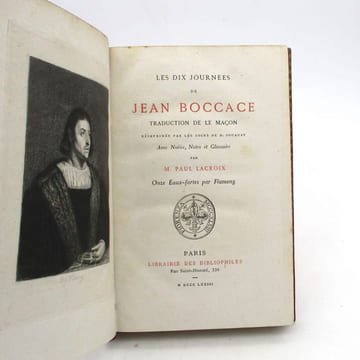 Les Dix Journées de Jean Boccace. BOCCACE