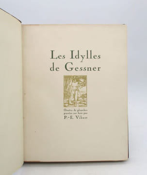 Idylles. GESSNER (Salomon)