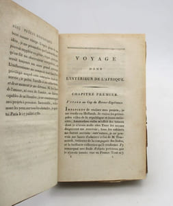 Voyage de F. Le Vaillant, dans l'intérieur de l'Afrique, par le Cap de Bonne-Espérance