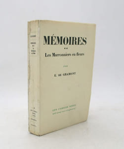 Mémoires : Les Marronniers en fleurs : tome second seul