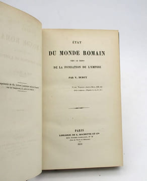 État du monde romain vers le temps de la fondation de l'Empire. DURUY (V.)