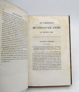 De l'abolition de l'esclavage ancien au Moyen Âge, et de sa transformation en servitude de la glèbe