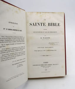 La Sainte Bible résumée dans son histoire et dans ses enseignements