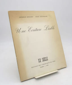 Une Écriture lisible